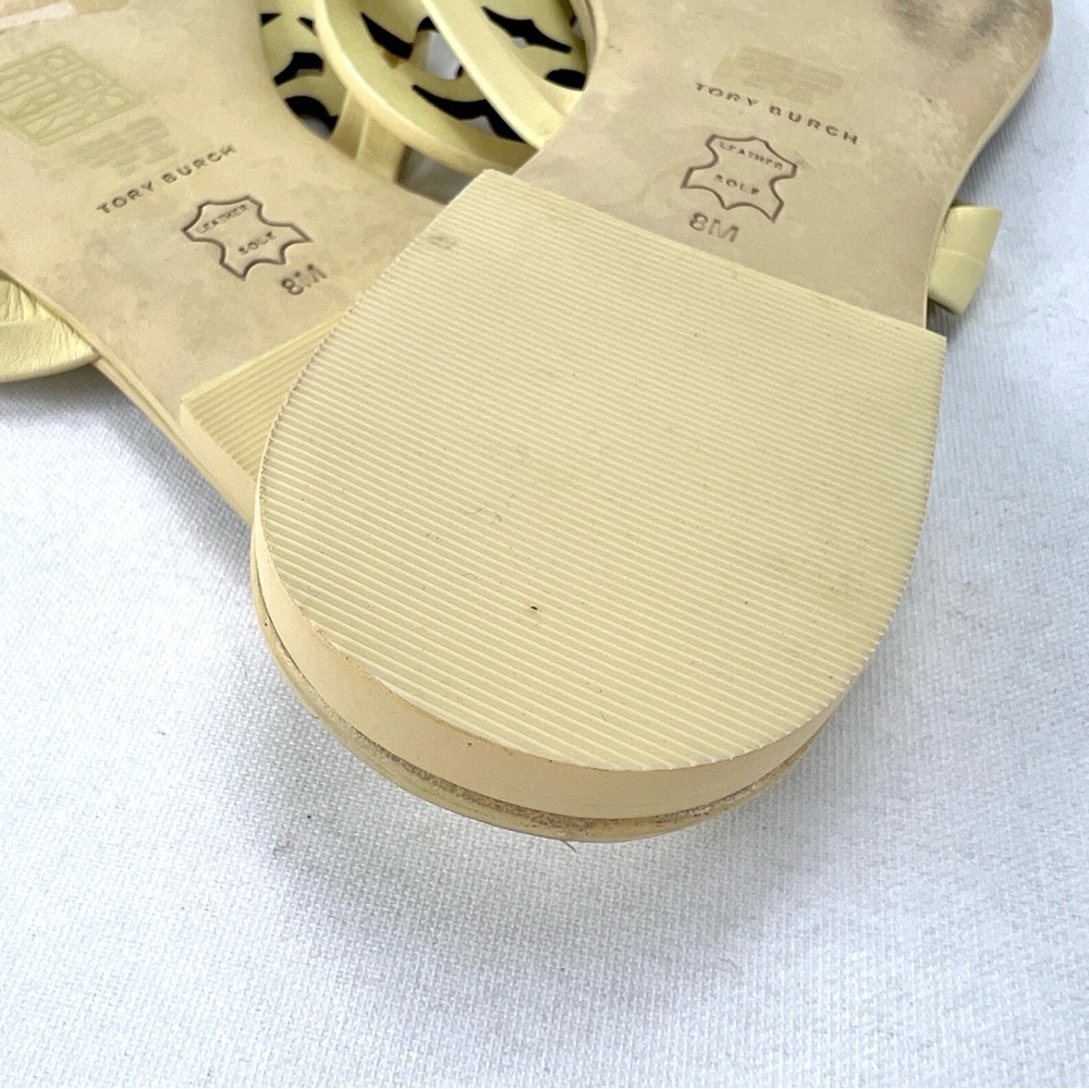 Tory Burch Miller Square-Toe Thong Sandals - Picture 10 of 12